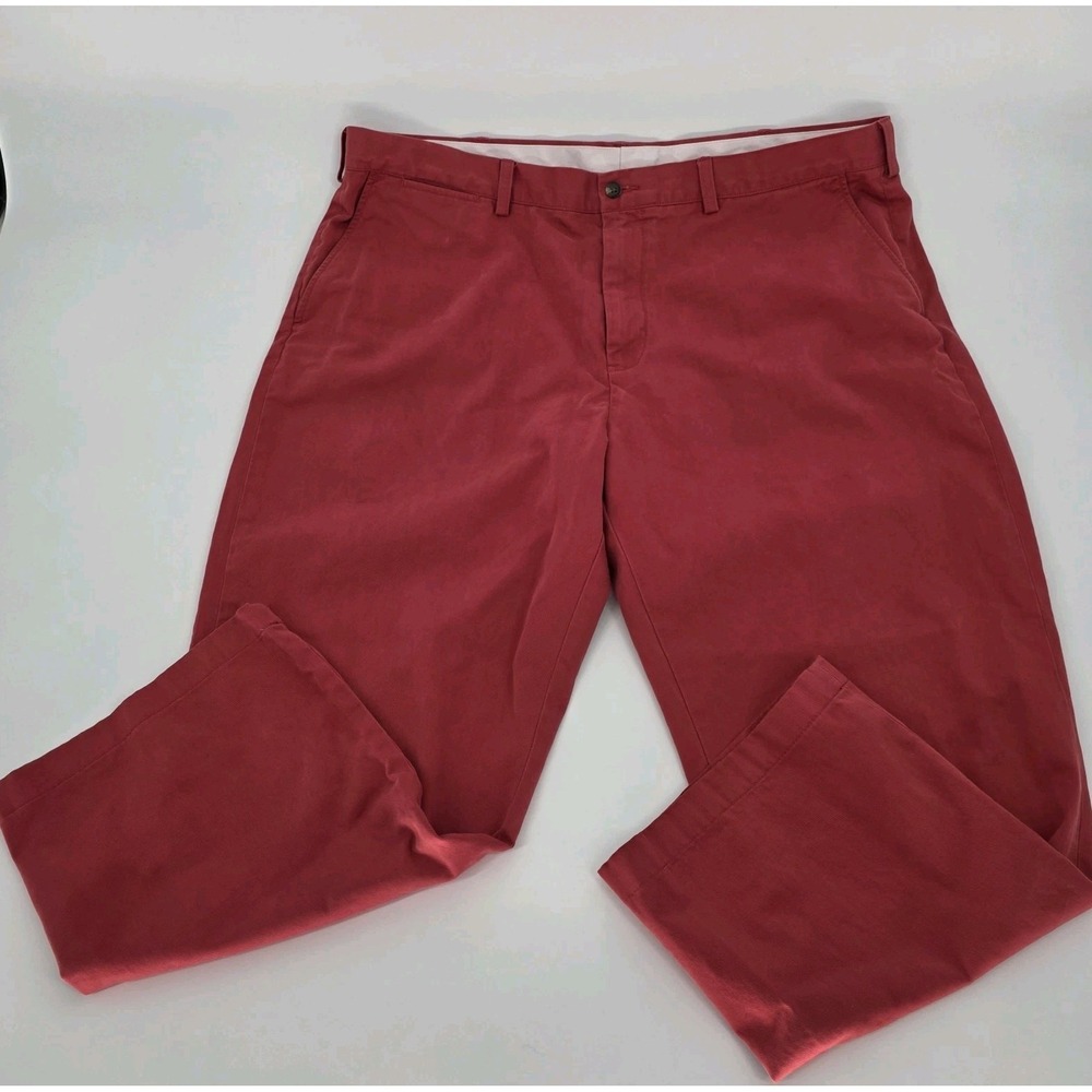 Polo Ralph Lauren Chino Pants Mens 40x32 Pink Straight Fit 40x28 Cotton Party
